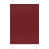 vidaXL Plisirana žaluzija Bordeaux Red 95x150 cm Širina tkanine 94,4cm | Shoptok.si