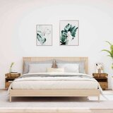  Noćni ormarići s LED svjetlima 2 kom Artisan hrast 40x39x48 5cm | shoptok.hr