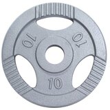 Gorilla Sports teg od livenog gvožđa 10 kg (50 mm u sivoj boji) Cene