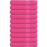 vidaXL Brisače 10 kos roza 100x200 cm 360 gsm 100% bombaž | Shoptok.si