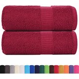  Ručnici za pranje FROGN 2 kom. Bordo 30x30 cm 360 g/m² | shoptok.hr