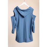 Fenzy Top S Kapuljačom, Plavi | shoptok.hr