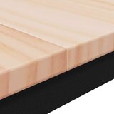  Stol za objedovanje Prirodna 70 x 70 x 75 cm Čvrsto borovo drvo | shoptok.hr
