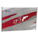 Pištolj za igru Revolver ZP-5 sa metom i mekanim patronama - crni | shoptok.hr