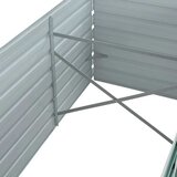  Vrtna sadilica od pocinčanog čelika 320 x 80 x 45 cm zelena | Eponuda.com