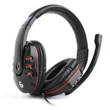  Slušalice sa mikrofonom GEMBIRD gaming, volume control, black/red, GHS-402 | Eponuda.ba