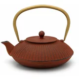 Bredemeijer Svijetlo crveni čajnik od lijevanog željeza 1,1 l Linhai –