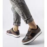 Gemre Brown-Black Jacqueline Sneakers | Shoptok.si