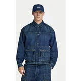 G-star Raw Jeans jakna Utility D24330-D577-G334 Modra Regular Fit