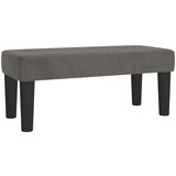 Box spring postelja z vzmetnico temno siv 90x190 cm žamet, (20790694) | Shoptok.si