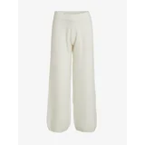 Vila White loose trousers Flinka - Women