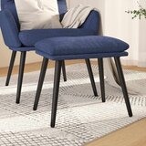  Tabure plavi 45 x 29 5 x 35 cm od tkanine - Plava 1 | shoptok.hr