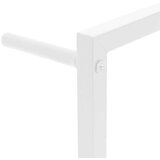 vidaXL Stojalo za brisače belo 60x10x116 cm jeklo Cene