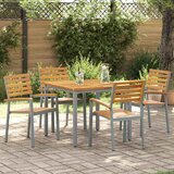  Vrtna stolica 4 pcs Smeđa 56 x 57 x 87 cm Čvrsto drvo akacije | shoptok.hr