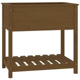  Sadilica s policom boja meda 82,5x54x81 cm od masivne borovine | Eponuda.com