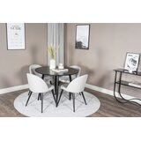 Venture Home Velvet blagovaonska stolica, siva, set od 2 Slike