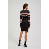 Marisse Black Pencil Skirt With Decorative Buttons | shoptok.hr