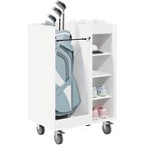 Golf ormar s kotačem Jednobojno Bijelo 65 x 45 x 98 cm | shoptok.hr