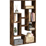  Regal za knjige boja hrasta 72x20x120,5 cm od konstruiranog drva | shoptok.hr