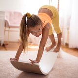 MeowBaby Drsna ravnotežna deska za otroke ® 80x30 cm Montessori ravnotežna deska, (20734416) | Shoptok.si