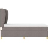  Krevet s opruga kutije Sivo-smeđa 200 x 80 cm tkanina | shoptok.hr