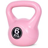 Kettlebell 6 kg za vježbanje, bučica, lopta s utezima, fitness opterećenje, roza, ModernHome | shoptok.hr