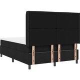  s opruga kutije s jastukom Crna 200 x 160 cm tkanina | shoptok.hr