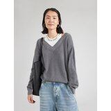 Liu Jo Pulover pegasto siva / bela | Shoptok.si
