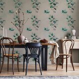  Foto tapeta - Mint green nature - solid floral pattern with green leaves 500x350 | shoptok.hr