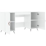  Radni stol visoki sjaj bijeli 140x50x75 cm konstruirano drvo | Eponuda.com