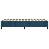  Okvir za krevet s oprugom tamnoplavi 80x200 cm baršunasti | shoptok.hr