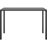  Vrtni blagovaonski stol antracit 110 x 54 x 70 cm čelični | shoptok.hr