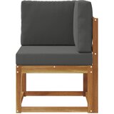  Vanjski kutni kauč Čvrsto drvo akacije | shoptok.hr