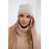 Kesi marka niezdefiniowana Cap with fleece Kratka K204 beige Cijene