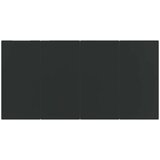  5-dijelni vrtni blagovaonski set od poliratana crni | shoptok.hr