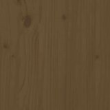  Dnevna postelja medeno rjava 90x200 cm trdna borovina, (20684700) | Shoptok.si