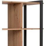 MID.YOU regal 107/145/39 cm antracit, barve hrasta | Shoptok.si
