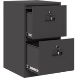 Kabinet za datoteke Crna 44 x 50 x 74,5 cm Hladno valjani čelik | Eponuda.ba