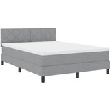  Krevet s opruga kutije Svijetlo siva 160 x 200 cm tkanina | shoptok.hr