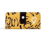 Vuch Ženski novčanik Zelya Grafitti Yellow, 19 x 10 cm Slike