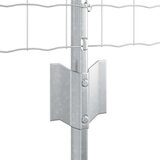  Set vrtne ograde Set od 2 Pocinčani čelik 25 x 0.6 m Čvrsta | shoptok.hr