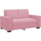  Dvodijelni set sofa s jastucima, ružičasti baršun | shoptok.hr