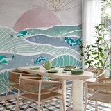  Foto tapeta - Fish on the waves 450x315 Premium | shoptok.hr
