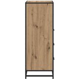 vidaXL Kupaonski ormar s ladicama hrast artisan 35 x 37.5 x 100 cm | shoptok.hr
