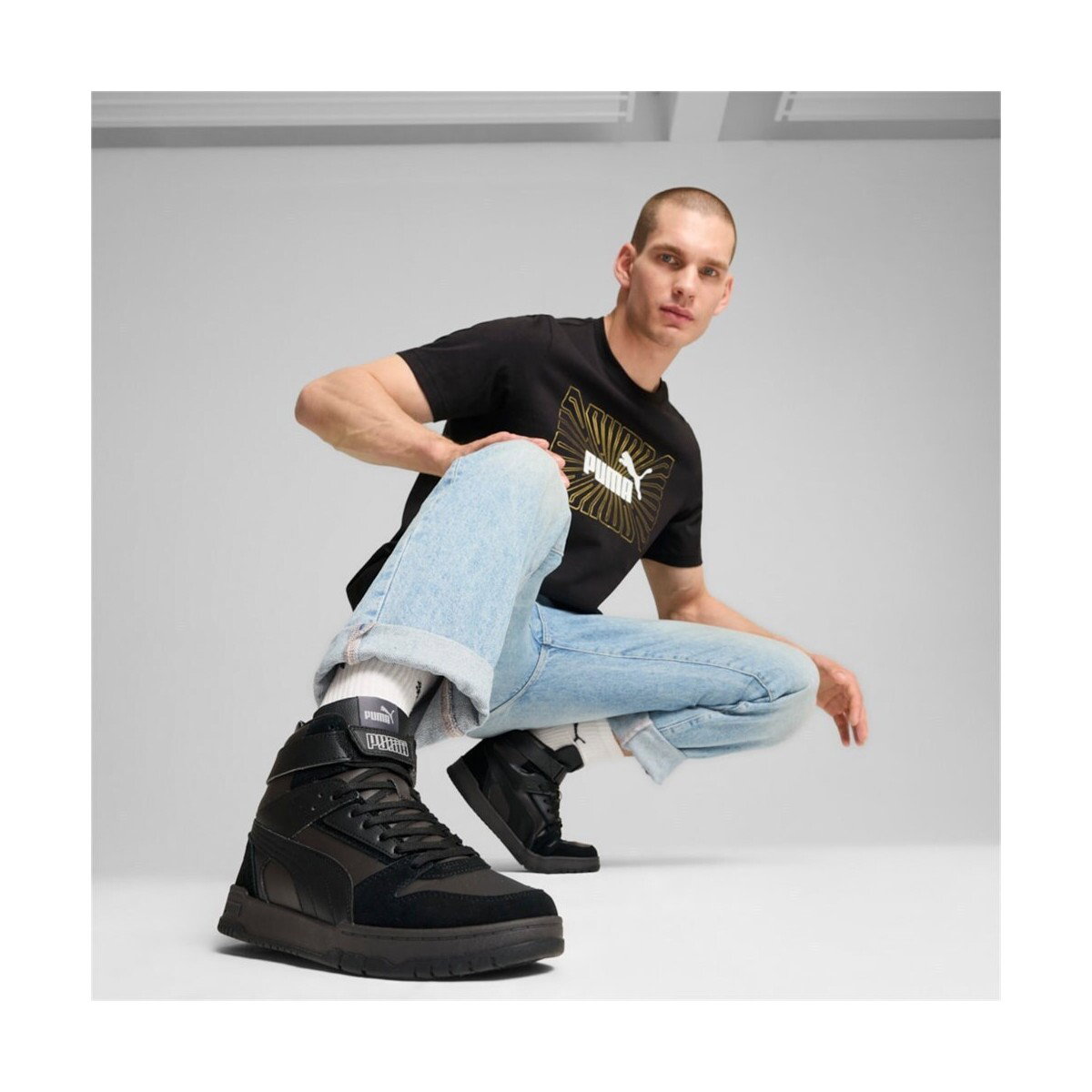 Puma Visoke superge Chaussures Sneakers RBD Game Noir Črna | Shoptok.si