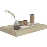 vidaXL Stenske police 2 kosa barva hrasta 40x23x3,8 cm MDF | Shoptok.si