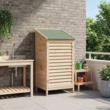  Vrtna Šupa Prirodna 59 x 56 x 113,5 cm Čvrsto drvo jele | shoptok.hr