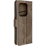 AVIZAR torbica za redmi note 13 pro 4G / 5G nosilec videoposnetka clap wallet, temno rjava, (5000015251) | Shoptok.si