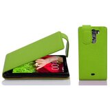 Cadorabo Ohišje, združljivo z LG G2 MINI v jabolčno zelena - Zaščitni ovitek v obliki flipa iz teksturiranega umetnega usnja, (20558846) | Shoptok.si