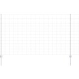 vidaXL Ograjne palice 22 kos U-kanal 140 cm pocinkano jeklo | Shoptok.si